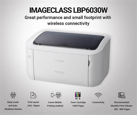 Canon imageCLASS LBP 6030w Printer - Paragon Computer