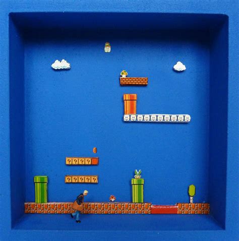 Miniature Super Mario Themed Box Art | Gadgetsin