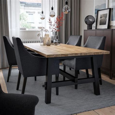 SKOGSTA Esstisch - Akazie - IKEA Deutschland | Diseño de mesas de comedor, Interior de comedor ...