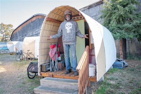 Conestoga Huts – Community Supported Shelters | Homeless shelter design, Homeless shelter ...