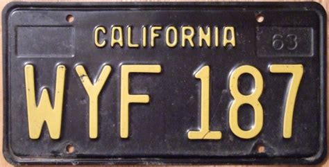 California Special License Plates Laws (2024 )