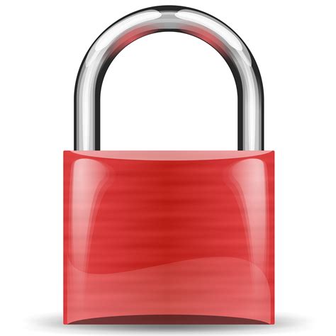 Padlock clipart red, Padlock red Transparent FREE for download on ...