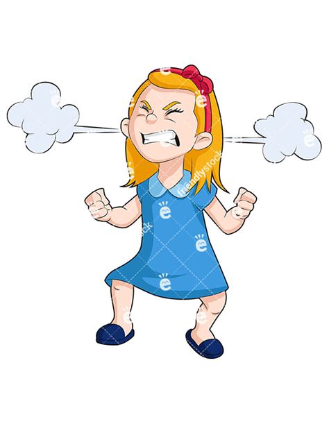 Mad Girl Clipart | Free download on ClipArtMag