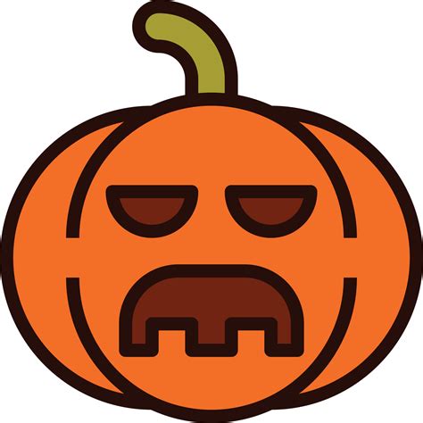 Emoji Pumpkin Halloween 23064725 Vector Art at Vecteezy