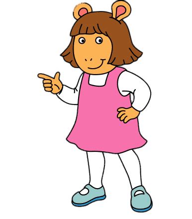 Hermana de Arthur DW PNG transparente - StickPNG