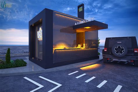 Drive thru alord cafe(drive thru) booth by lotus :: Behance