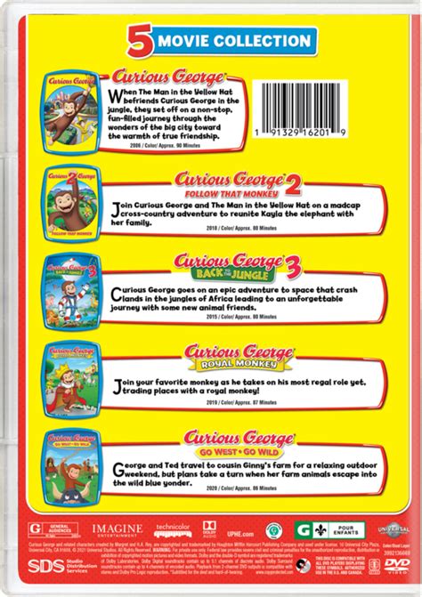 Curious George 3: Back to the Jungle | Watch Page | DVD, Blu-ray, Digital HD, On Demand ...