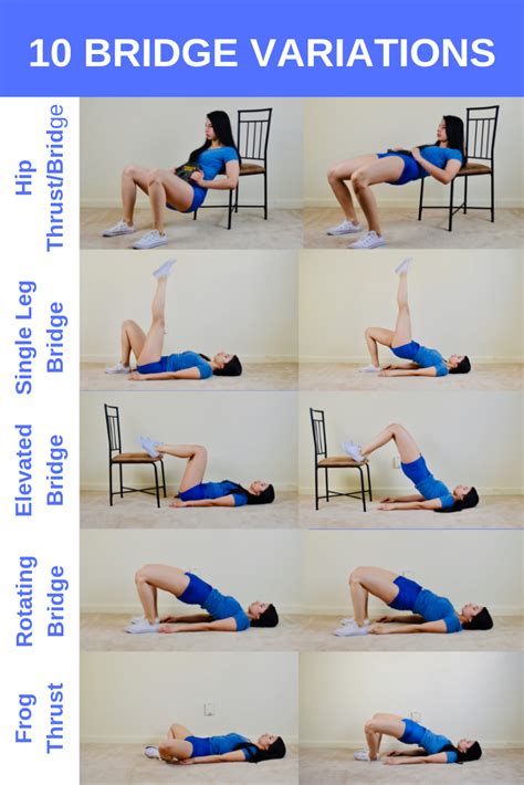 Instead of doing the same hip thrust or bridge exercise over and over again in your glute/leg ...