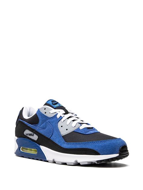 Nike Air Max 90 "Black/Atlantic Blue" Sneakers - Farfetch