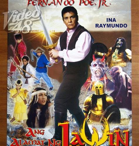 FPJ: FPJ ORIGINAL THEATRICAL MOVIE POSTERS # 14: "ANG ALAMAT NG LAWIN ...