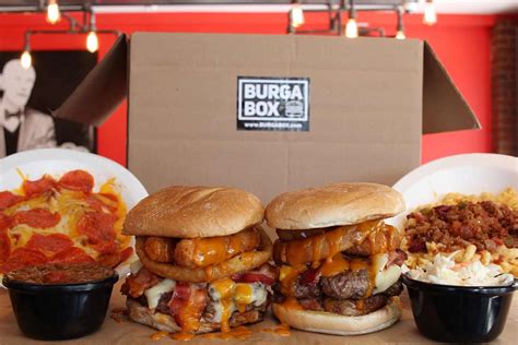 BurgaBox: delivery subscription box for REAL burger lovers