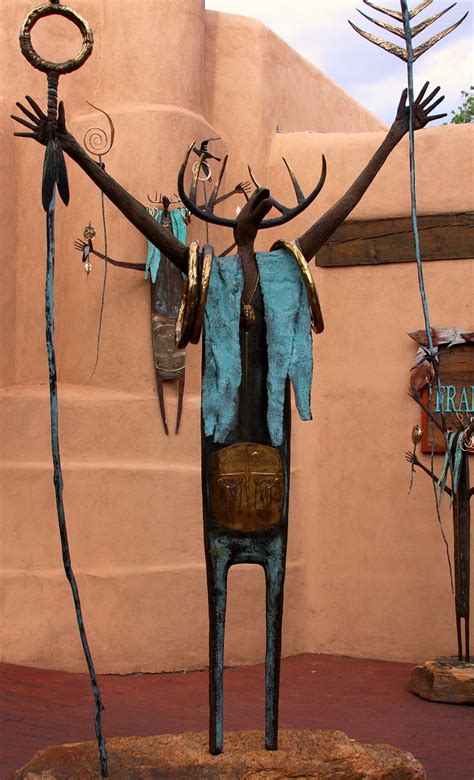 Santa Fe Art | Statue outside a gallery in Santa Fe. | Glenn Mills | Flickr