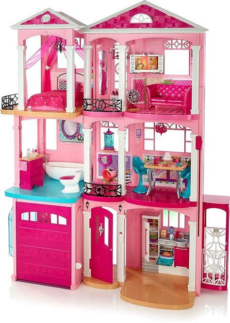 Amazon.com: Barbie Dreamy Dreamhouse for Barbie Doll Features ...