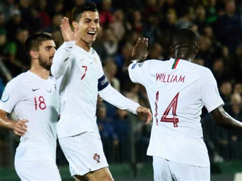 Euro 2020 Qualifiers: Cristiano Ronaldo Scores 4 For Portugal; England ...