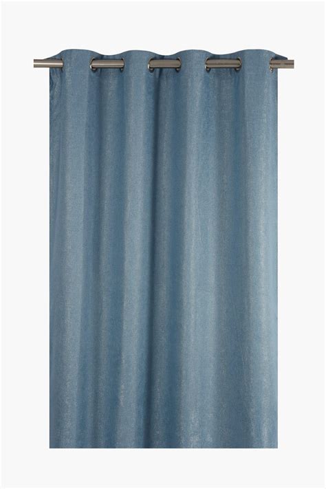 Textured Lux Eyelet Curtain, 225x225cm