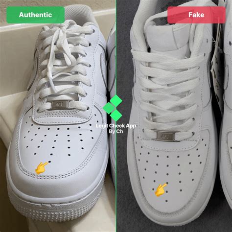 How To Spot Fake Nike Air Force 1 Sneakers - Real Vs Fake Nike AF1 ...