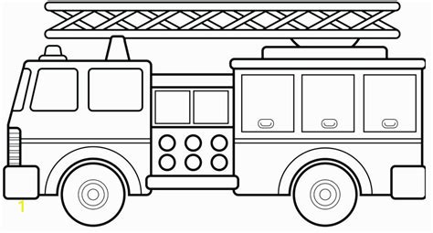 Paw Patrol Marshall Fire Truck Coloring Page | divyajanan