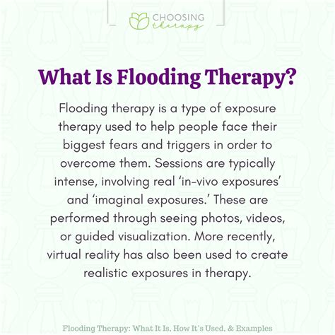 What Is Flooding Exposure Therapy?