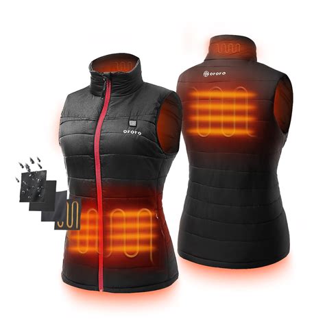 ORORO - Women's Lightweight Heated Vest with Battery Pack - Walmart.com