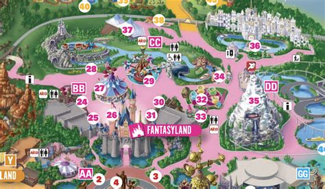 2024 Disneyland Park Map California (Printable PDF)