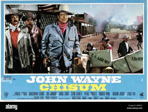 Chisum - Movie Poster Stock Photo - Alamy