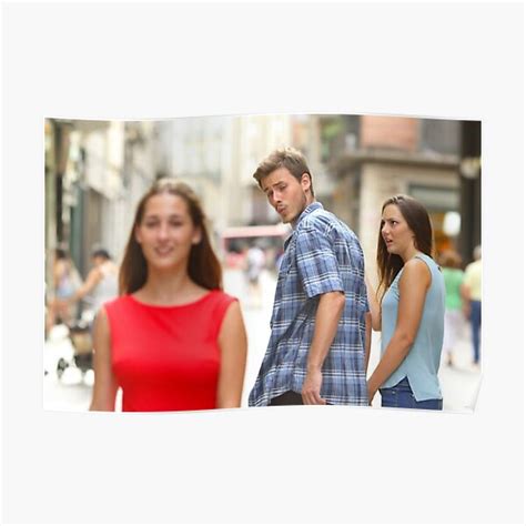 Distracted Boyfriend Meme Template