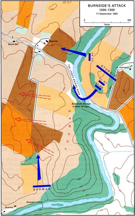 Maryland Campaign Map Antietam Sharpsburg Civil War