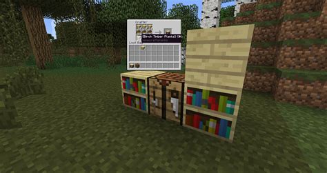 Wood Varied Bookshelves - Suggestions - Minecraft: Java Edition ...