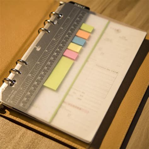 Aliexpress.com : Buy 1pcs Loose Leaf Spiral Notebook Organizer Bookmark ...