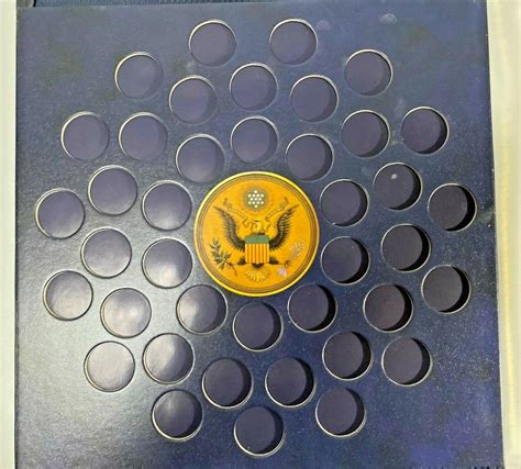 World Reserve Monetary Exchange United State Presidential Dollar coin Album Book | eBay