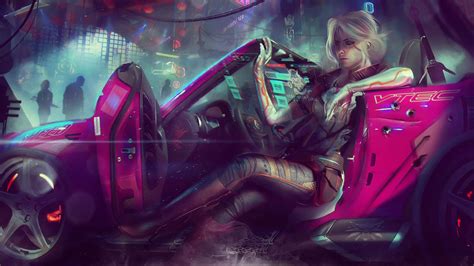 Cyberpunk 2077, Ciri, 4K, #135 Wallpaper PC Desktop