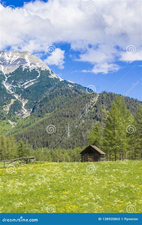 Tyrolean Alps. Mountain Landscape Stock Image - Image of peaceful, sunny: 138920863