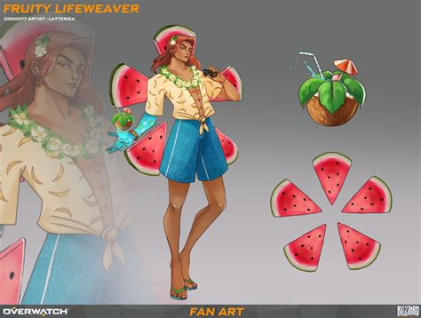 Latterika - Lifeweaver fanmade skin. Fruity