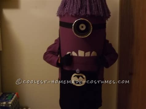 Evil Purple Minion Halloween Costume