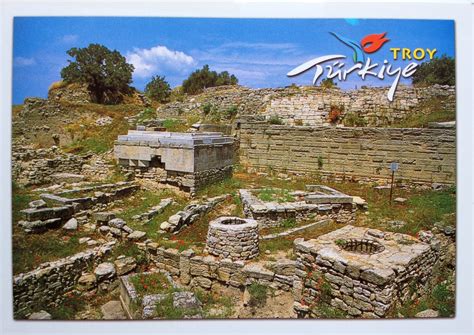 Postcards on My Wall: Archaeological Site of Troy, Turkey (UNESCO)