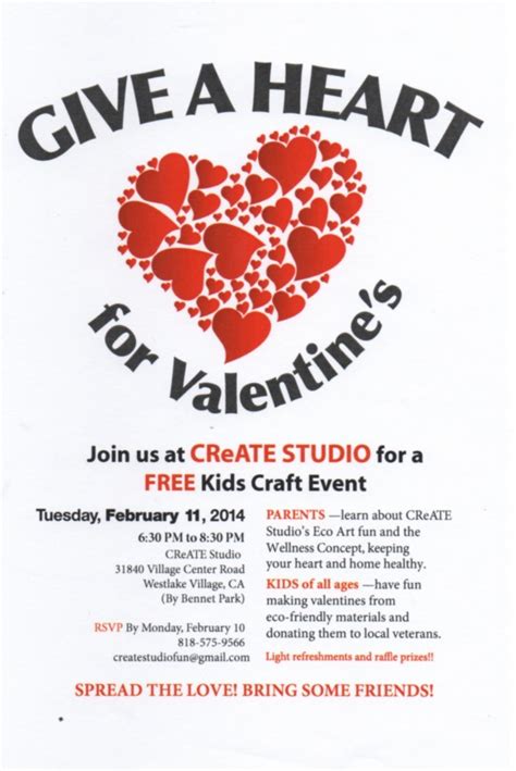 Valentine's for Veterans - Create Studio