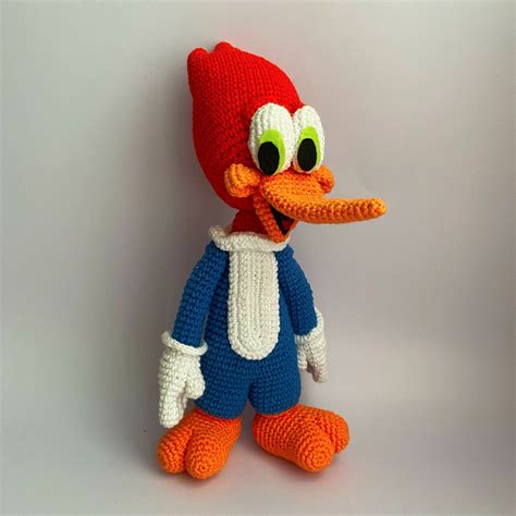 Woody Woodpecker PDF crochet pattern - Inspire Uplift