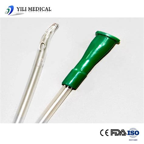 Medical Supply PVC Foley Catheter Insertion Coude Tip or Curved Tip - PVC Urine Catheter and ...