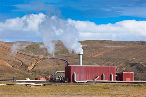 Geothermal Power Station In Iceland - Stock Photos | Motion Array