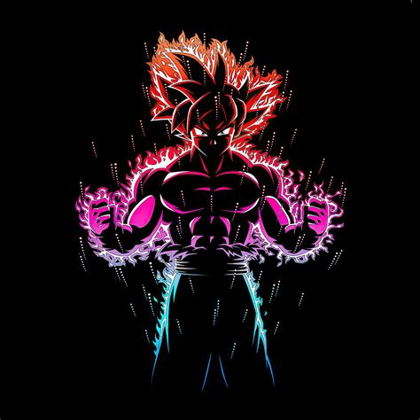 Ultra Instinct Goku Wallpaper 4K, Black background, Black/Dark, #1817