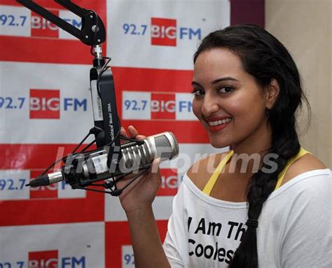 Sonakshi Sinha promotes film ROWDY RATHORE at 92.7 BIG FM Studios Photo