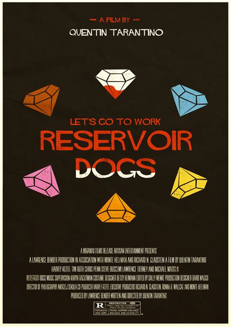 Reservoir Dogs Poster by W0op-W0op on DeviantArt