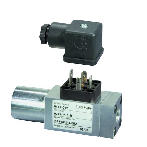 Barksdale 9000 Mechanical Pressure Switch - Pressure switches | PCT