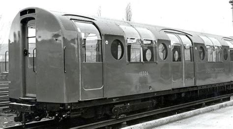 London Underground’s experimental porthole tube train