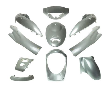 50cc Fairings & Body Parts For Scooters - in Silver for GY6 Baotian ...