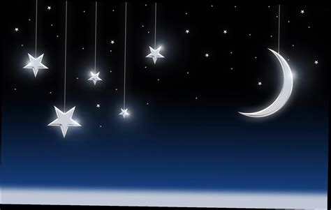 Sun Moon Stars Backgrounds Free Download