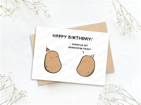 Happy Birthday Card Funny Birthday Card Silly Birthday - Etsy Canada