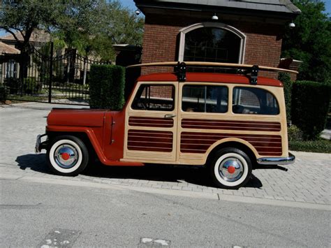 1950 Willys Wagon one of a kind Custom Woody look for sale: photos ...