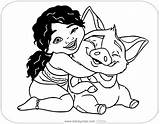 Moana 2 Coloring Pages  Nation sketch template