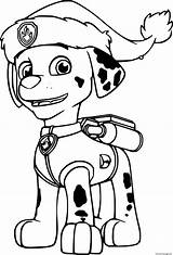 Marshall Paw Patrol Coloring Page Printable sketch template